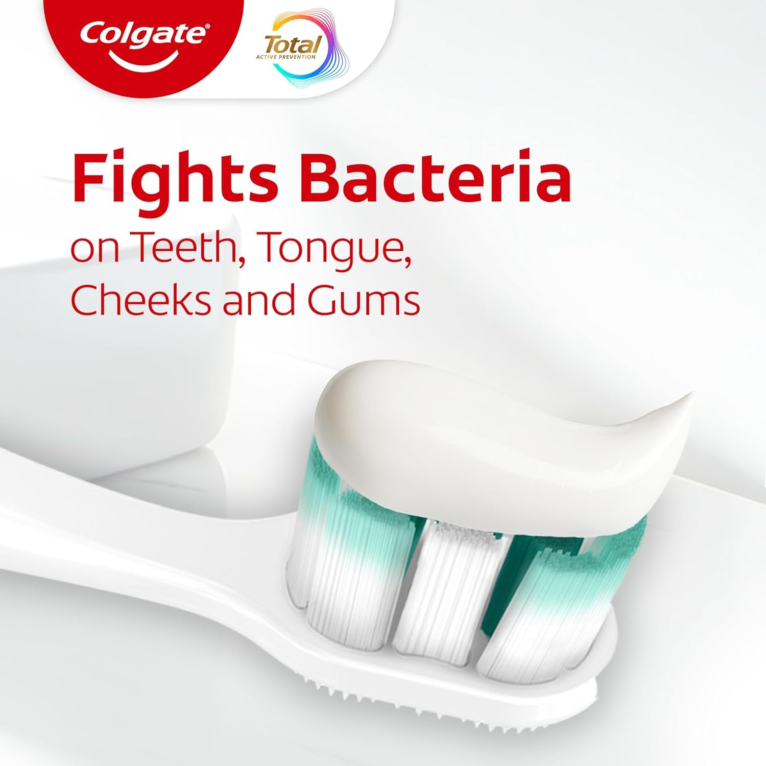 Total Active Prevention Clean Mint Toothpaste, Anticavity Fluoride Toothpaste, Clinically Proven Formula That Fights Plaque Bacteria, Mint, 4 Pack, 5.1 Oz