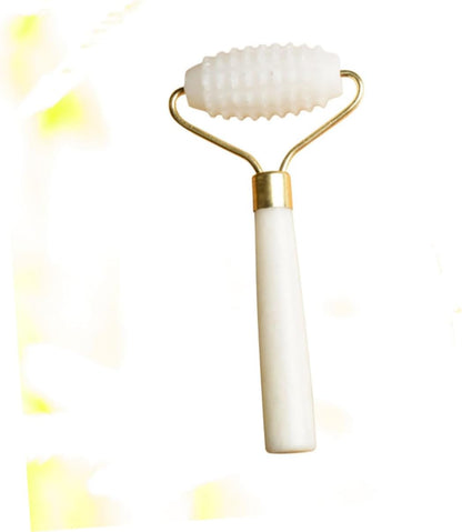 3Pcs Jade Face Roller Tool Portable Facial Massager Face Roller Massager Facial Massage Tool Single Head Jade